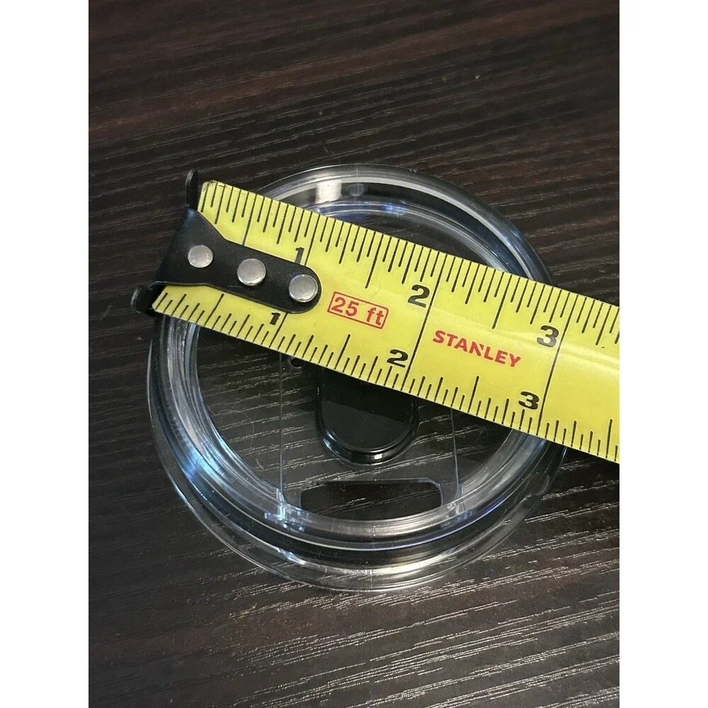 Genuine YETI Rambler MagSlider Lid Replacement Clear Black 20 oz Lid Only